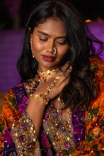Load image into Gallery viewer, Golden Ruby Hand Chain Handchain
