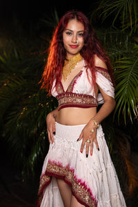 White Rose Bollywood Set
