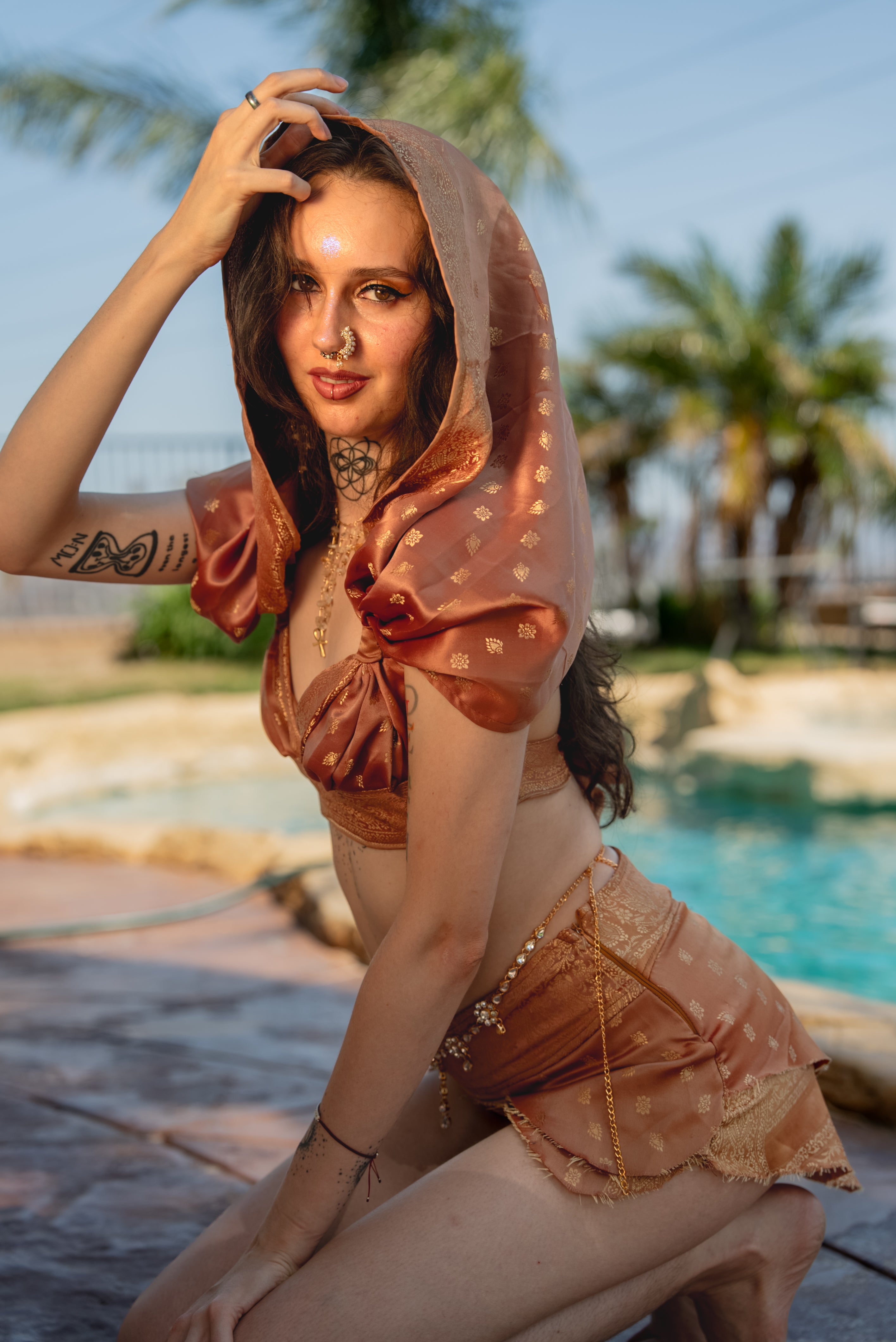 gold earth pixie set (XS-M)
