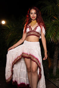 White Rose Bollywood Set