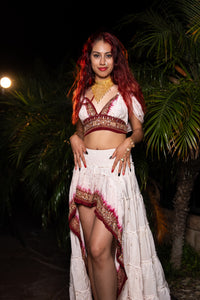 White Rose Bollywood Set