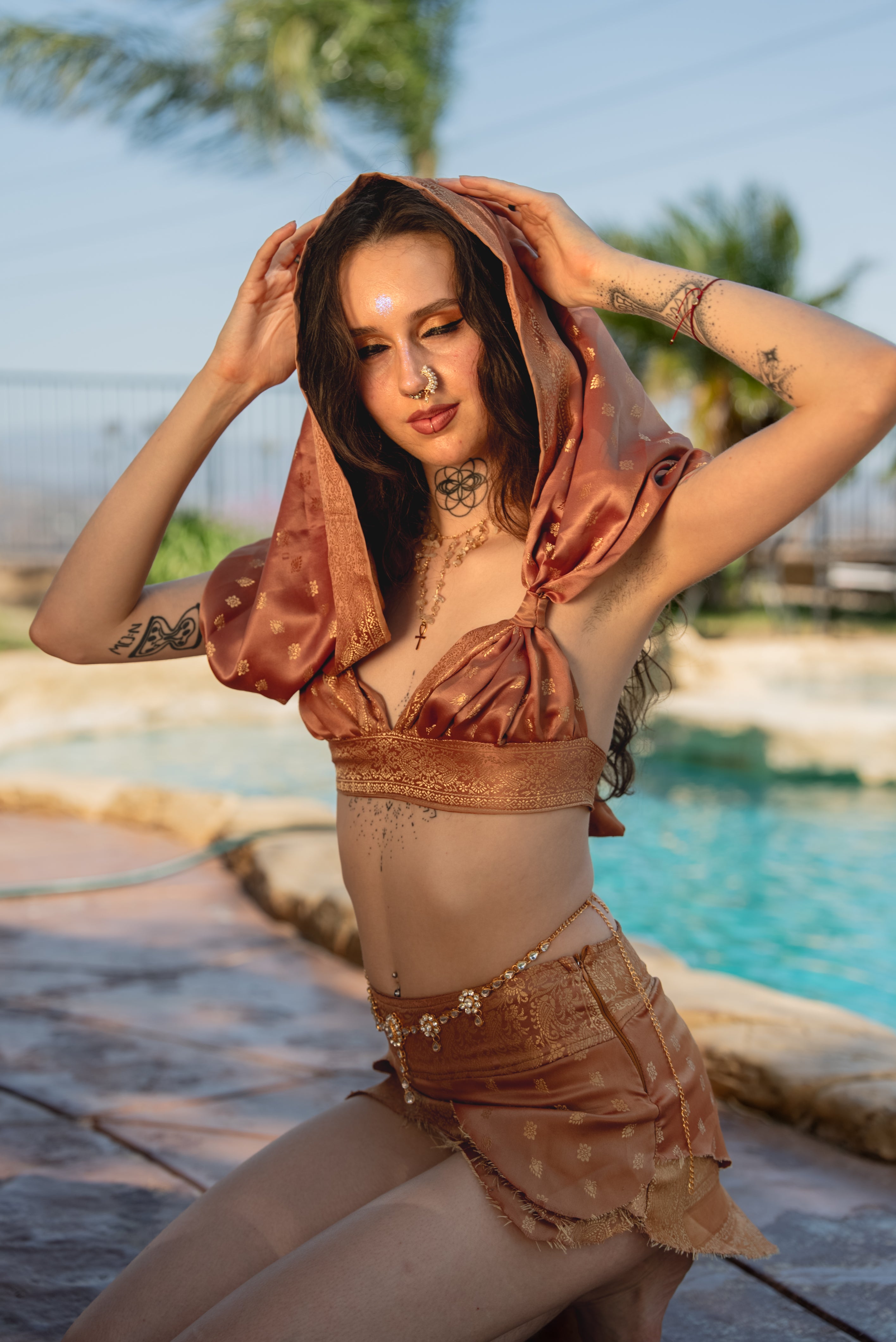 gold earth pixie set (XS-M)