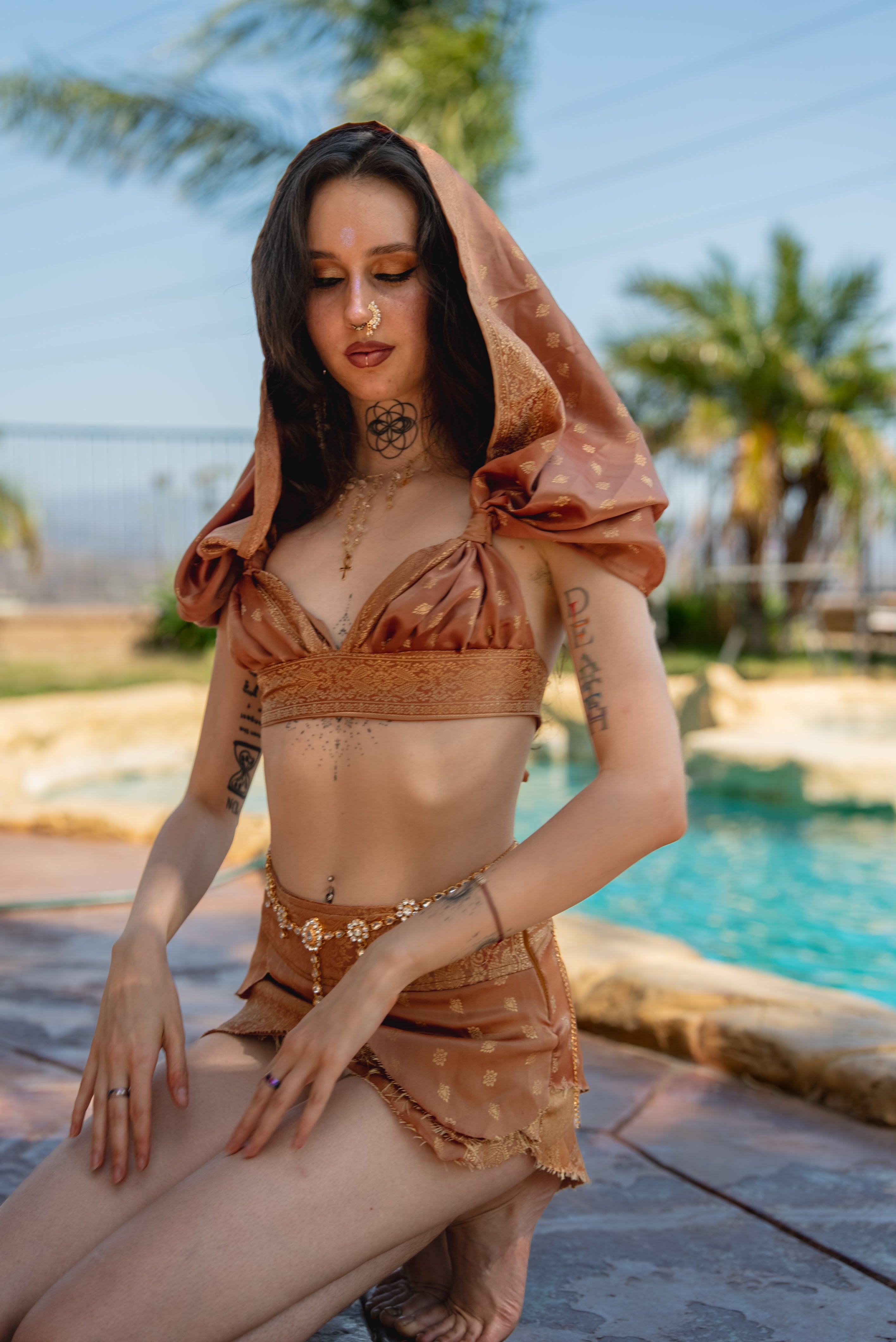 gold earth pixie set (XS-M)