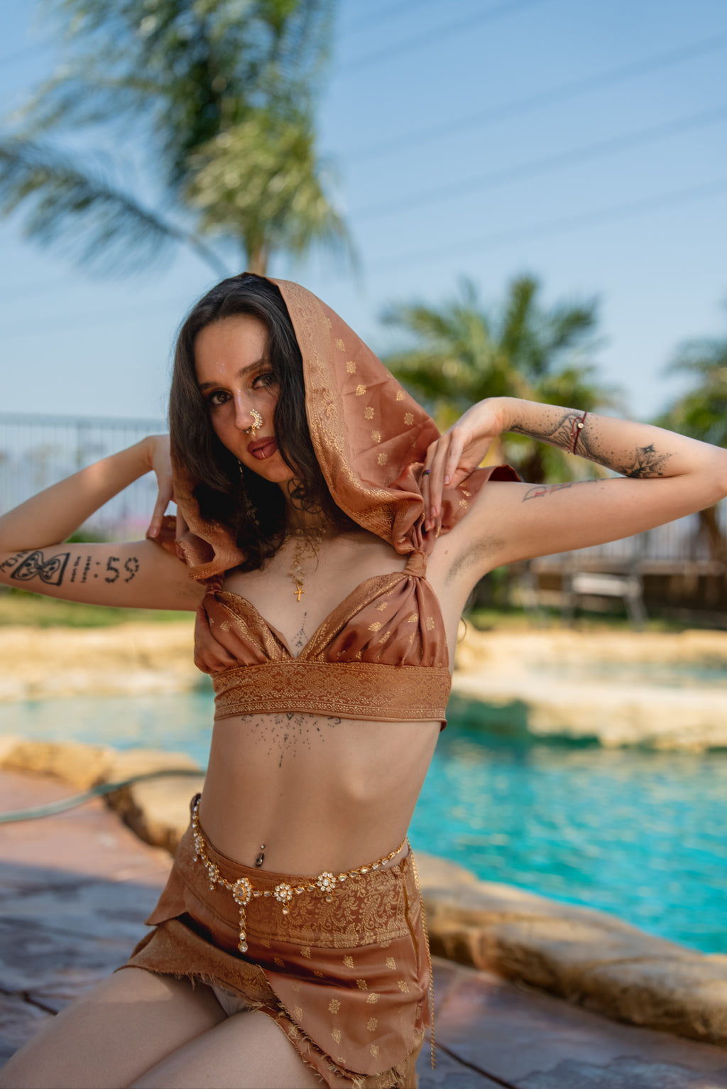 gold earth pixie set (XS-M)