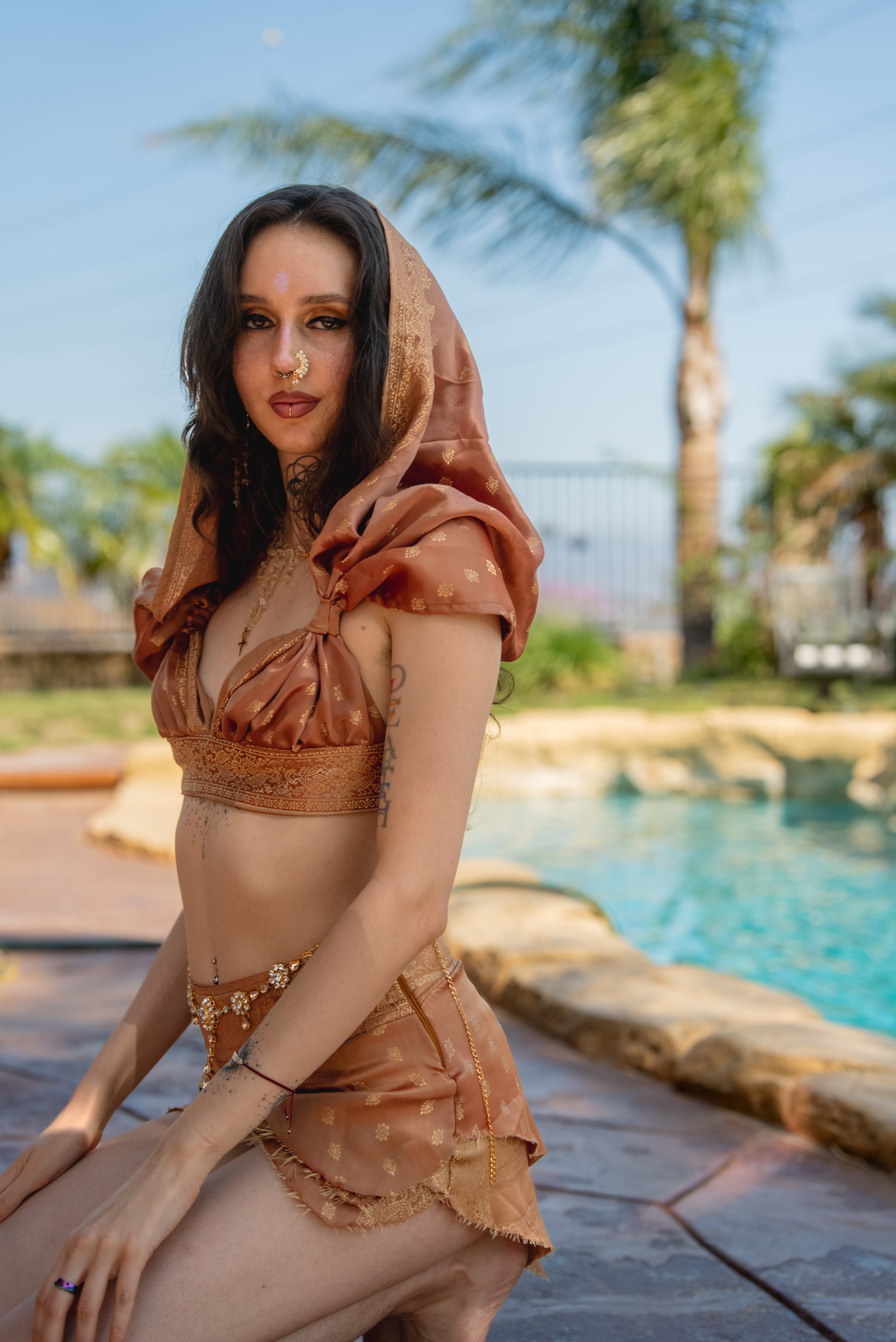 gold earth pixie set (XS-M)