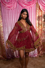 Load image into Gallery viewer, Golden Rose babydoll dress
