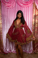Load image into Gallery viewer, Golden Rose babydoll dress
