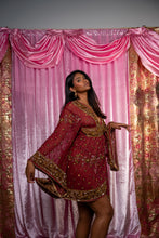 Load image into Gallery viewer, Golden Rose babydoll dress
