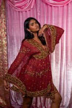 Load image into Gallery viewer, Golden Rose babydoll dress
