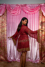 Load image into Gallery viewer, Golden Rose babydoll dress
