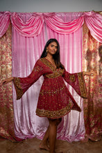 Load image into Gallery viewer, Golden Rose babydoll dress
