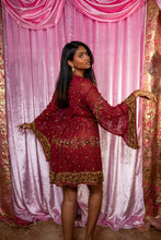 Load image into Gallery viewer, Golden Rose babydoll dress
