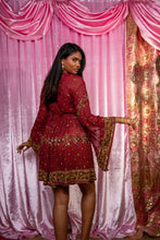 Load image into Gallery viewer, Golden Rose babydoll dress

