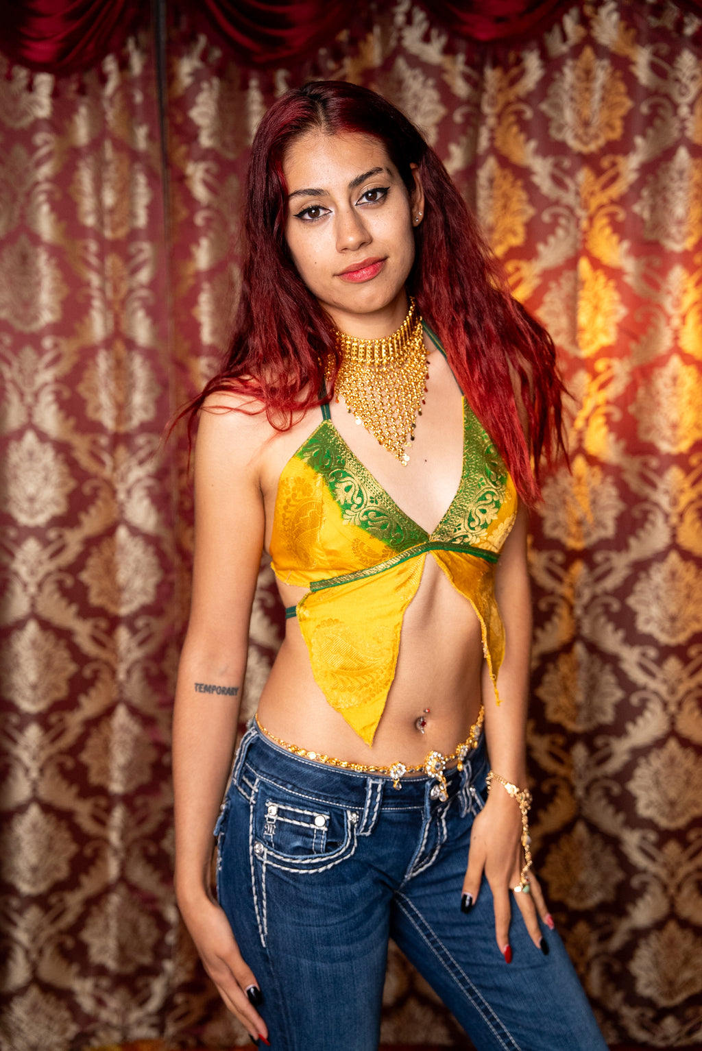 Sun Dragon Pixie Top