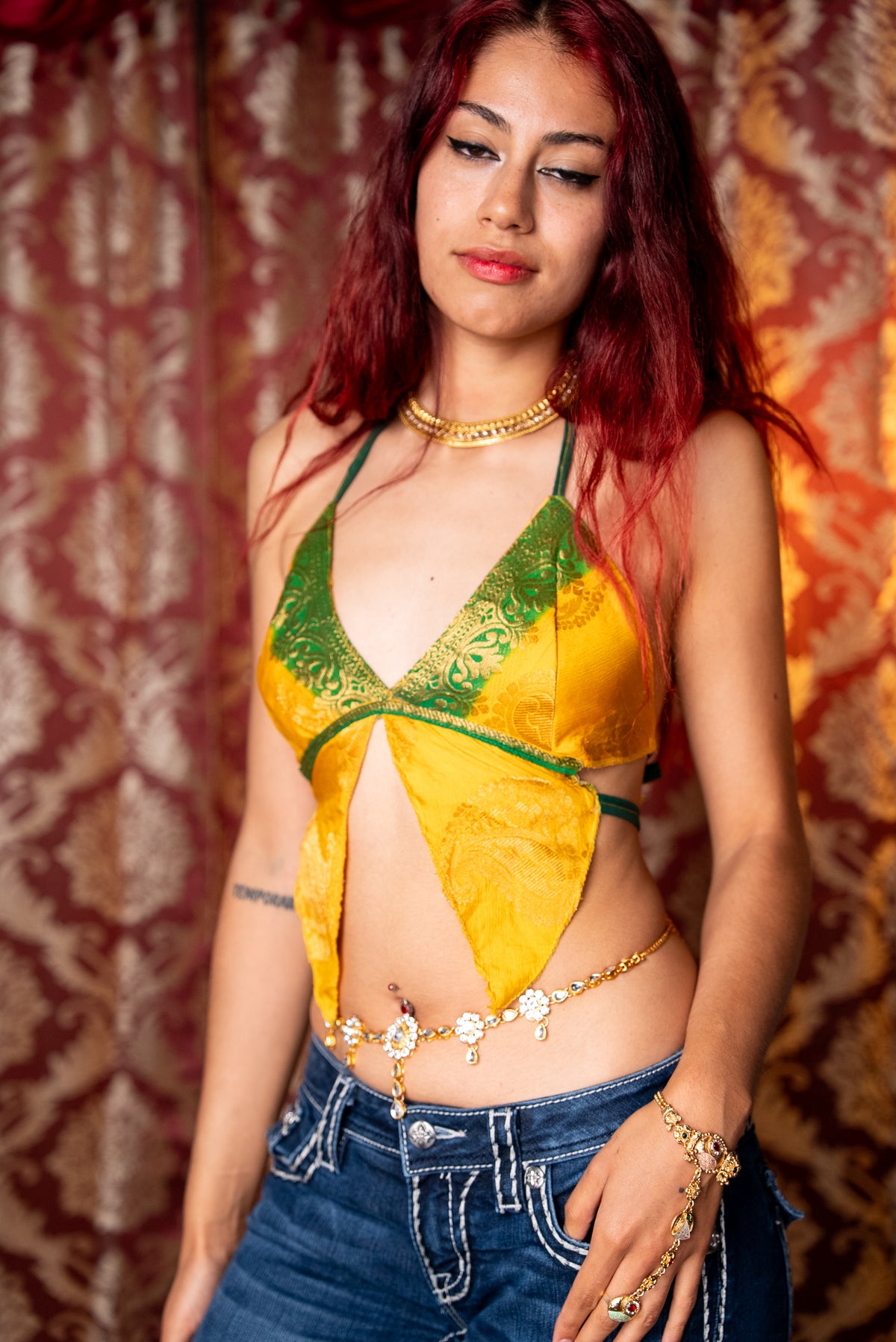Sun Dragon Pixie Top