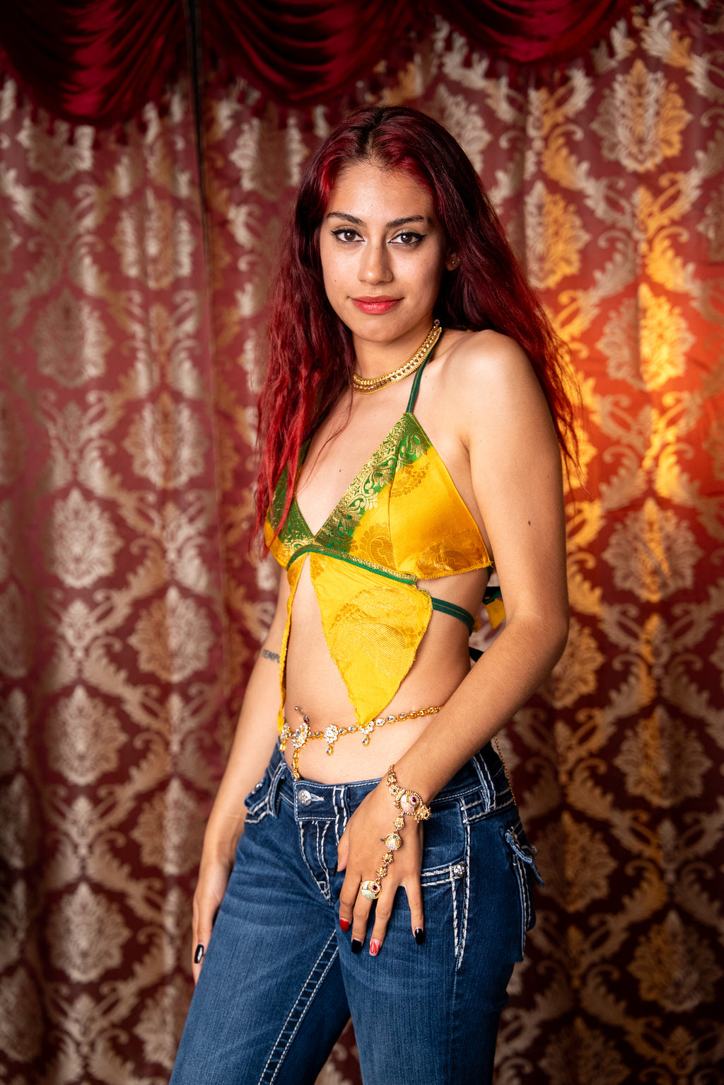 Sun Dragon Pixie Top