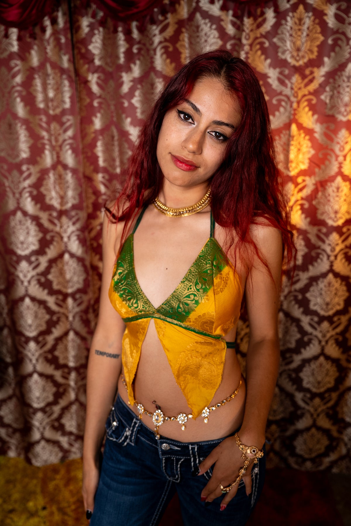 Sun Dragon Pixie Top