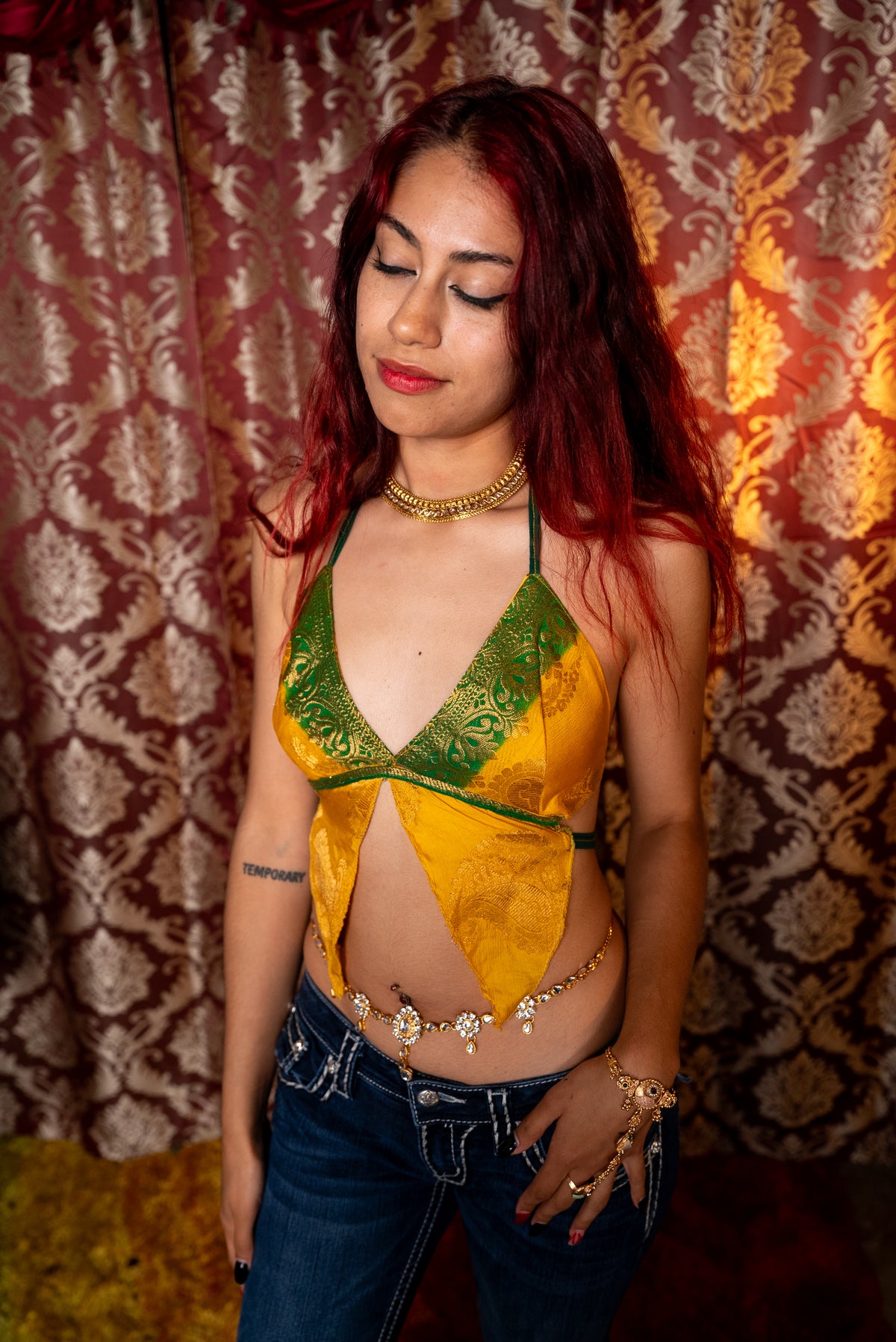 Sun Dragon Pixie Top
