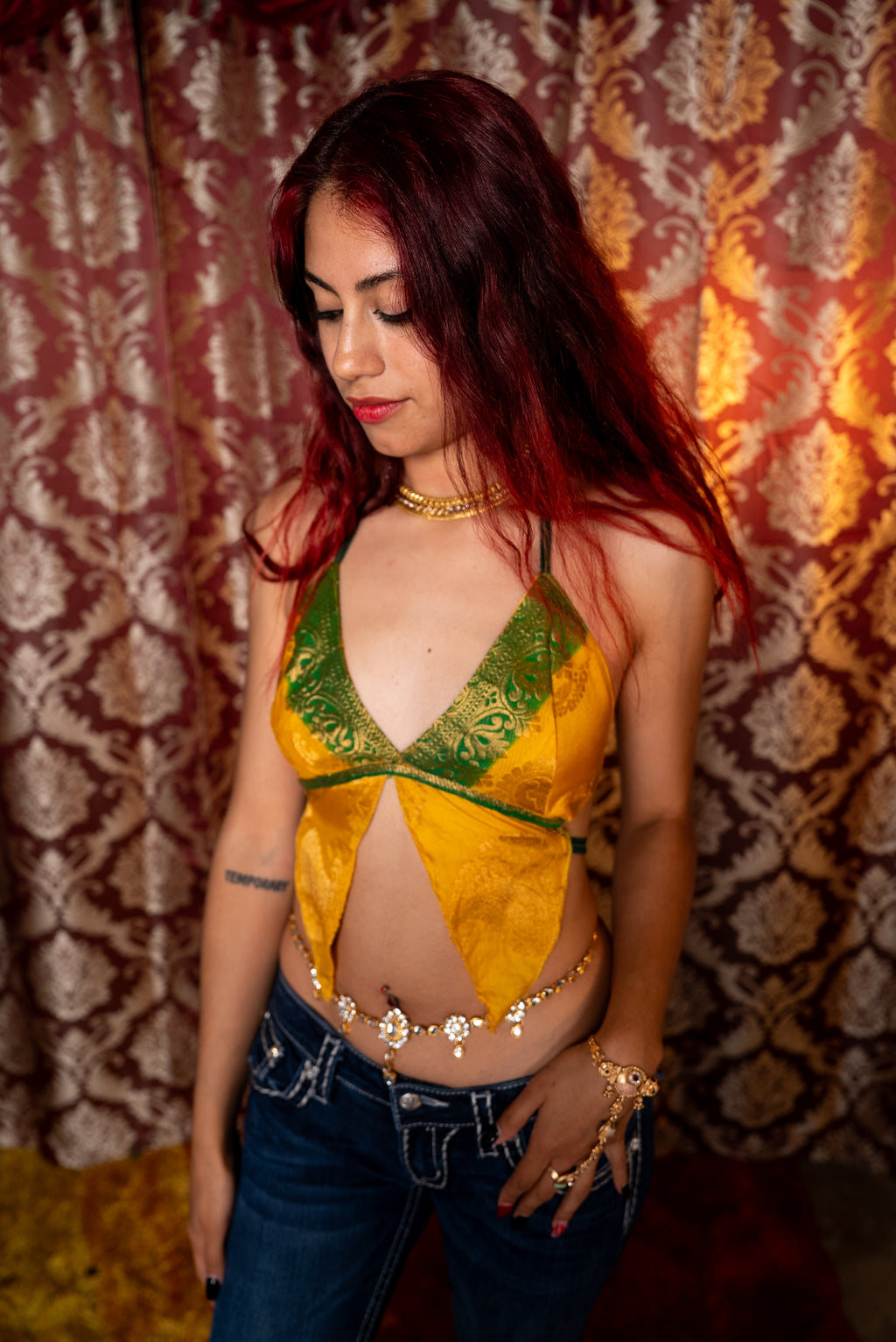 Sun Dragon Pixie Top
