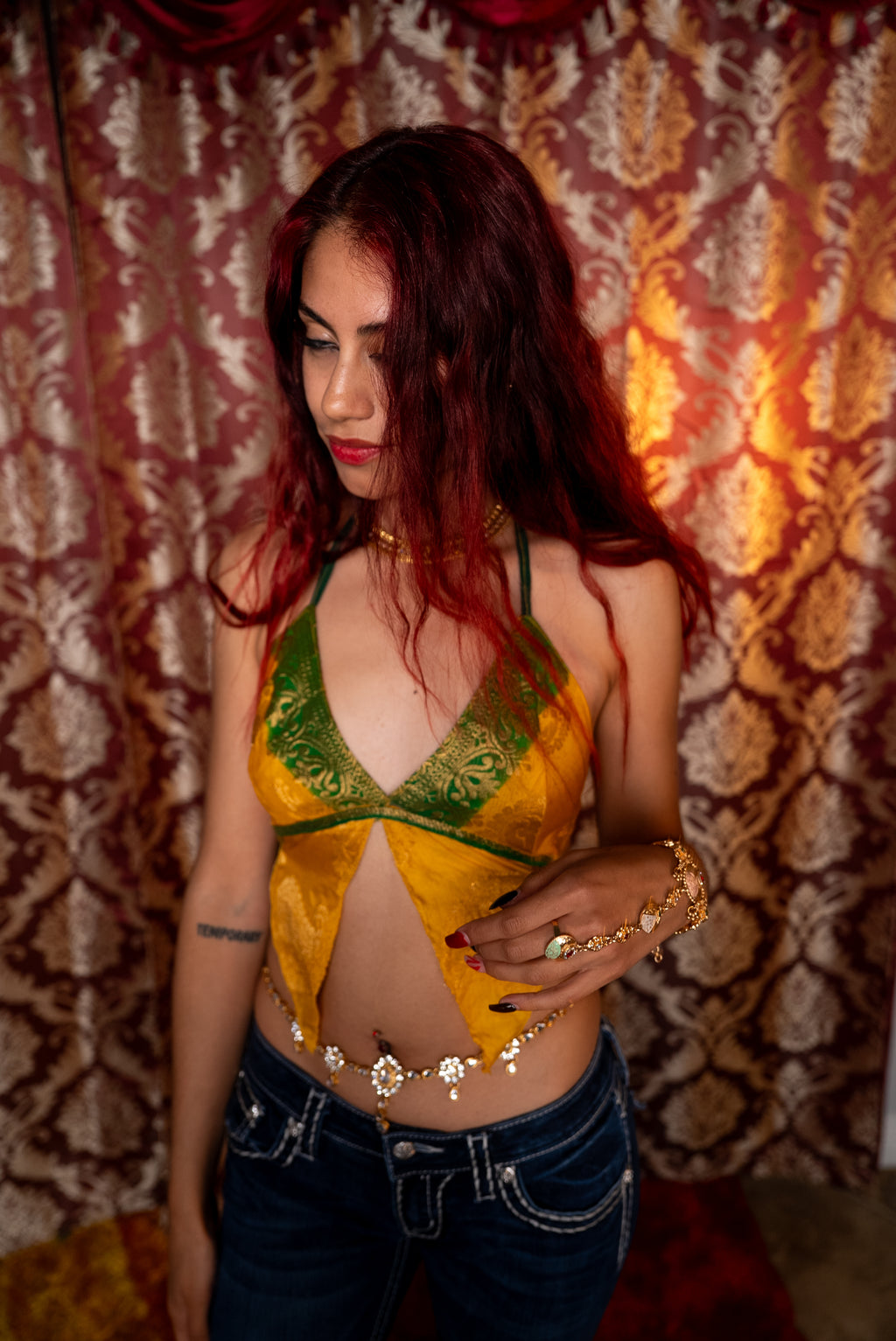 Sun Dragon Pixie Top