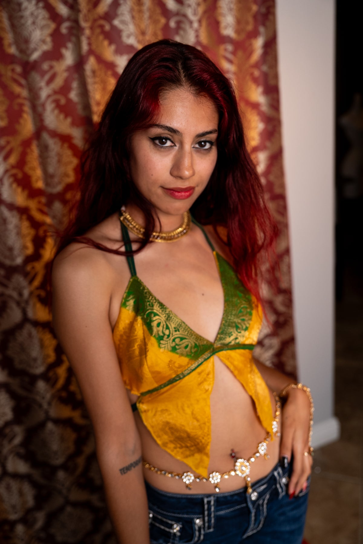 Sun Dragon Pixie Top