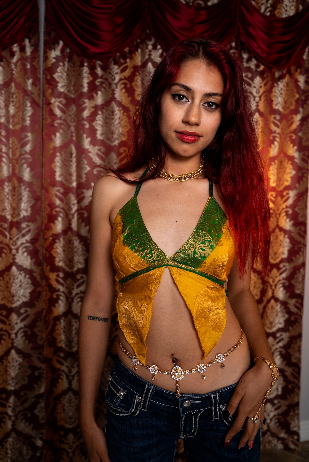 Sun Dragon Pixie Top