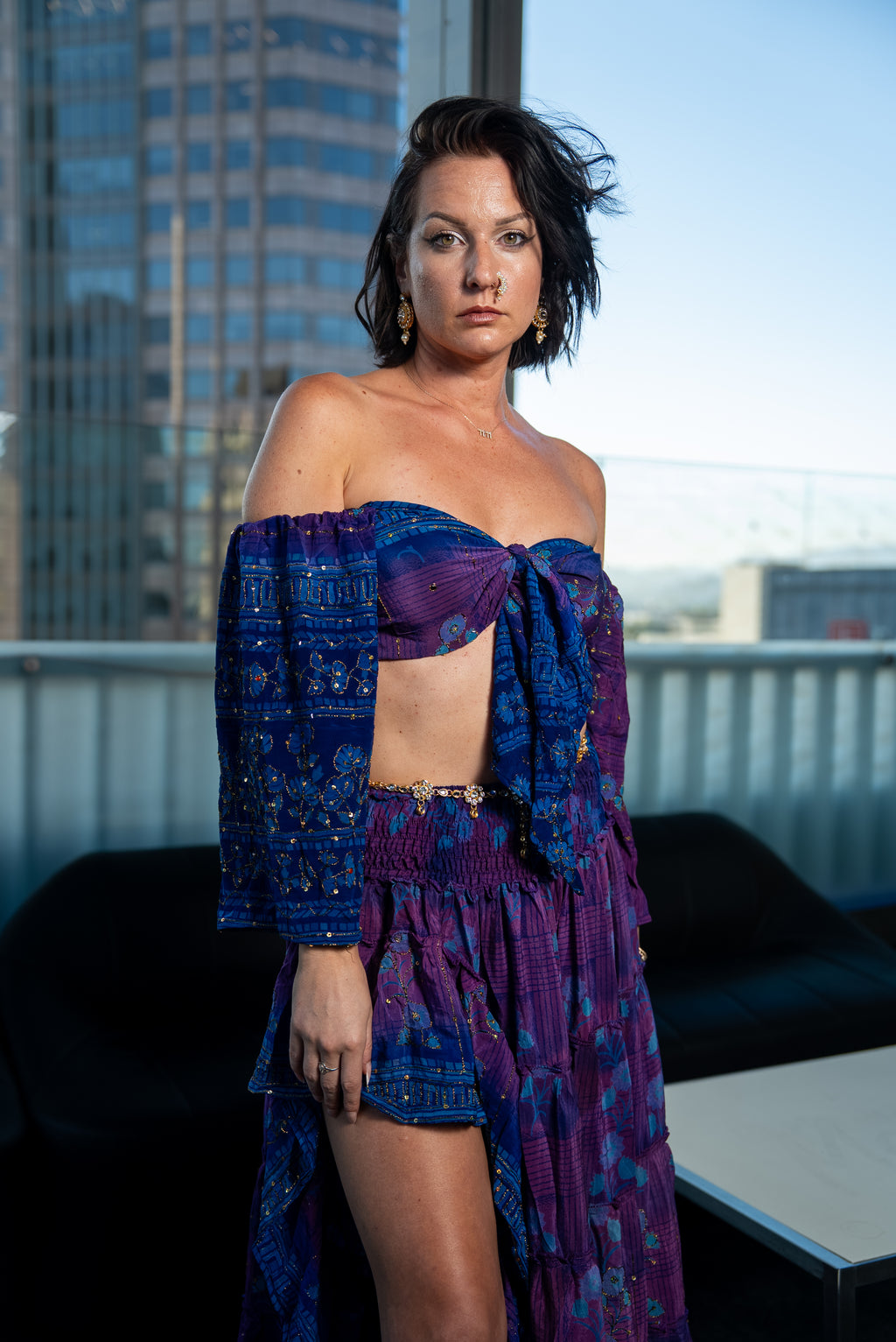 Cosmic Violet Bollywood Set