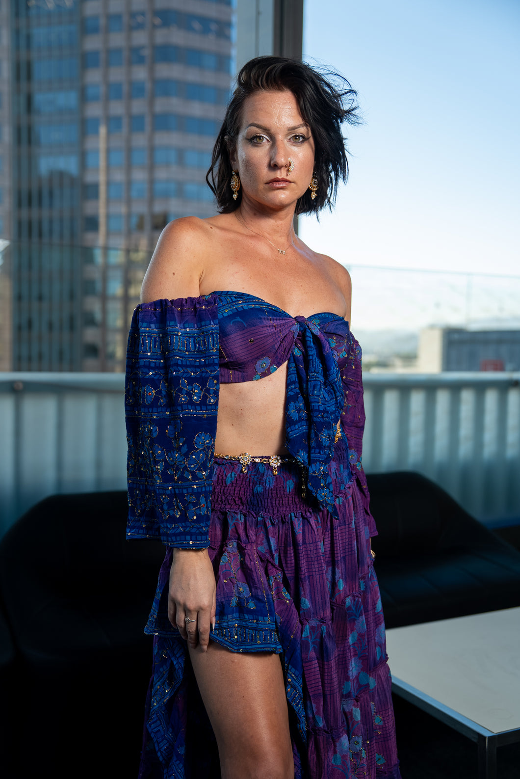 Cosmic Violet Bollywood Set