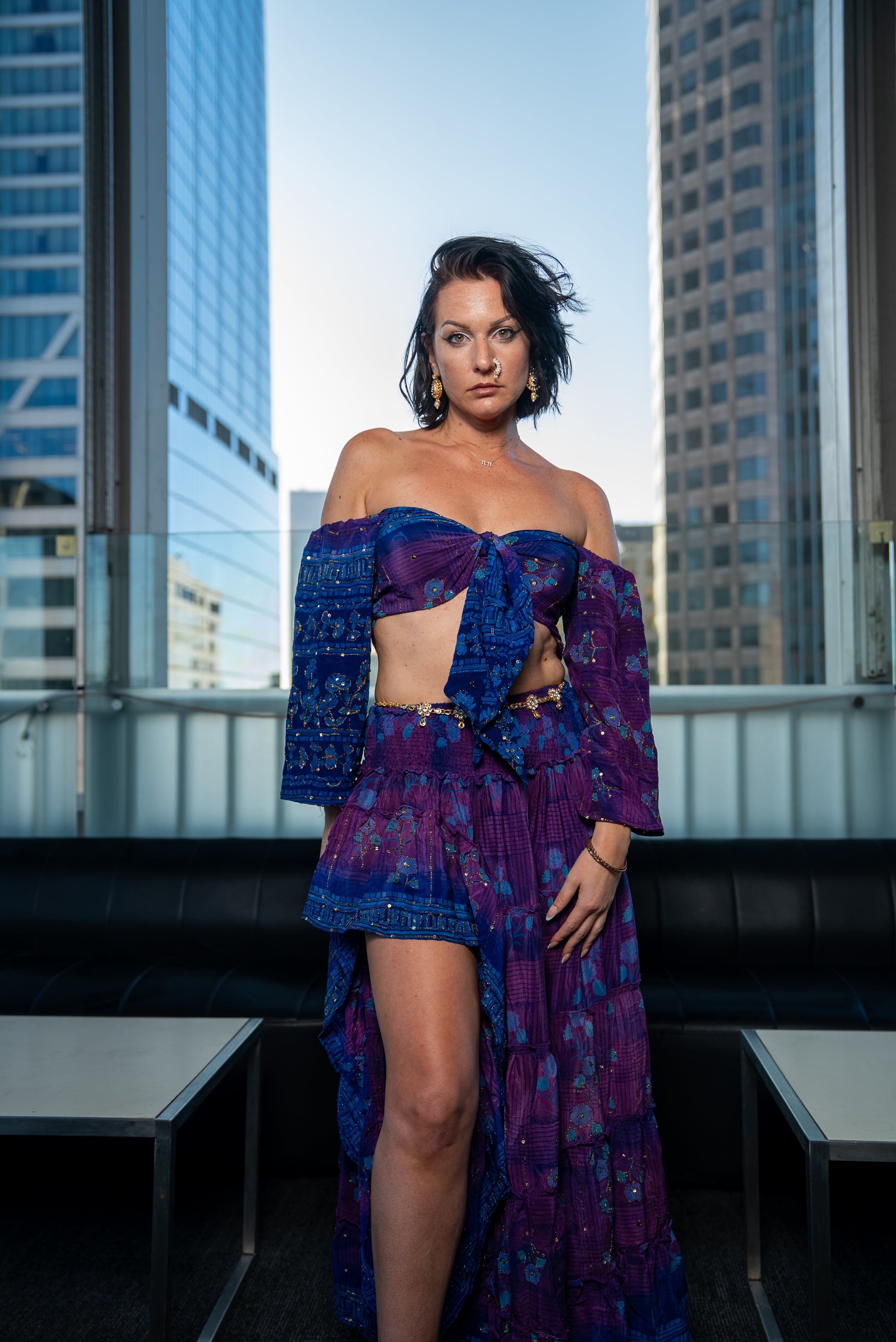 Cosmic Violet Bollywood Set