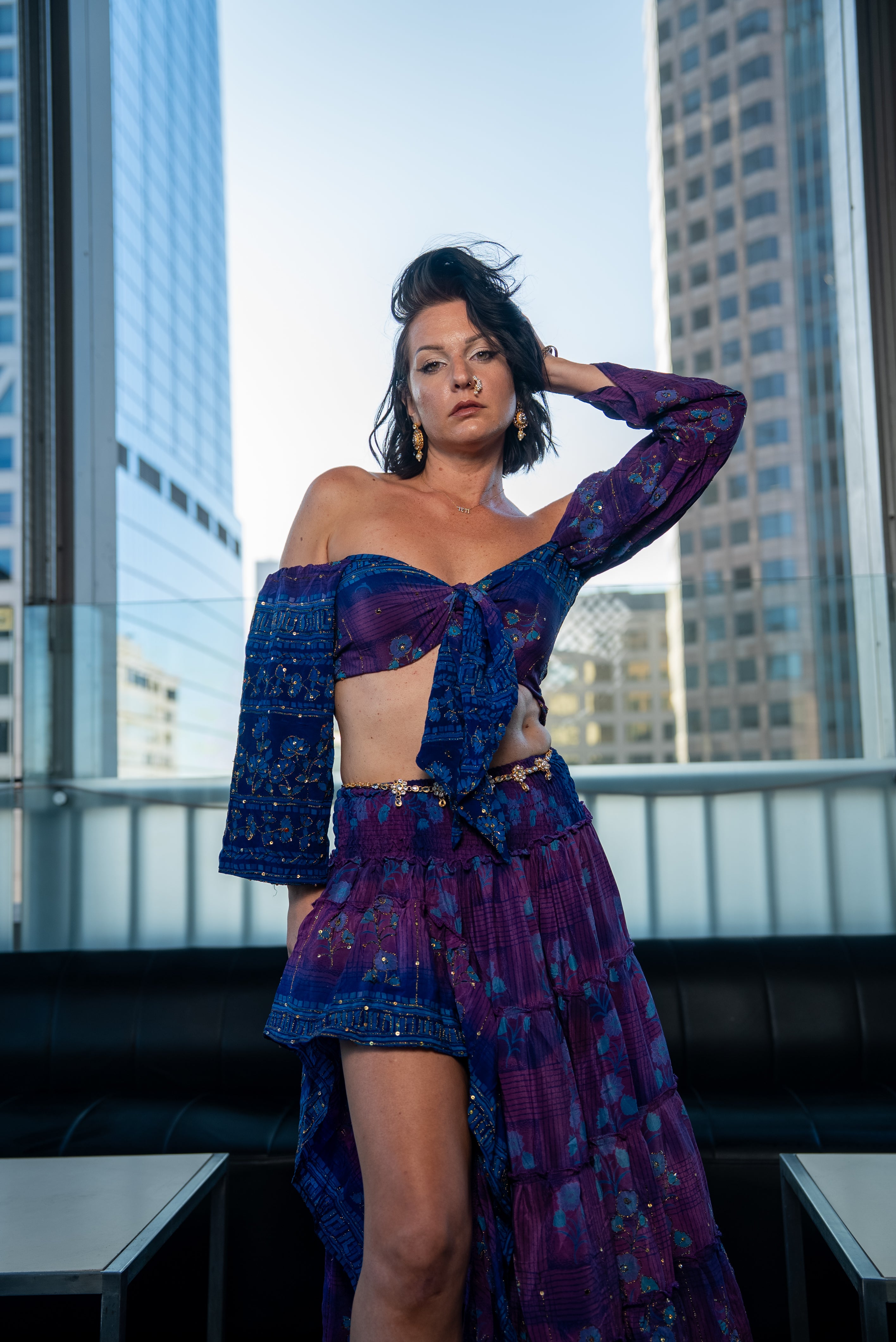Cosmic Violet Bollywood Set