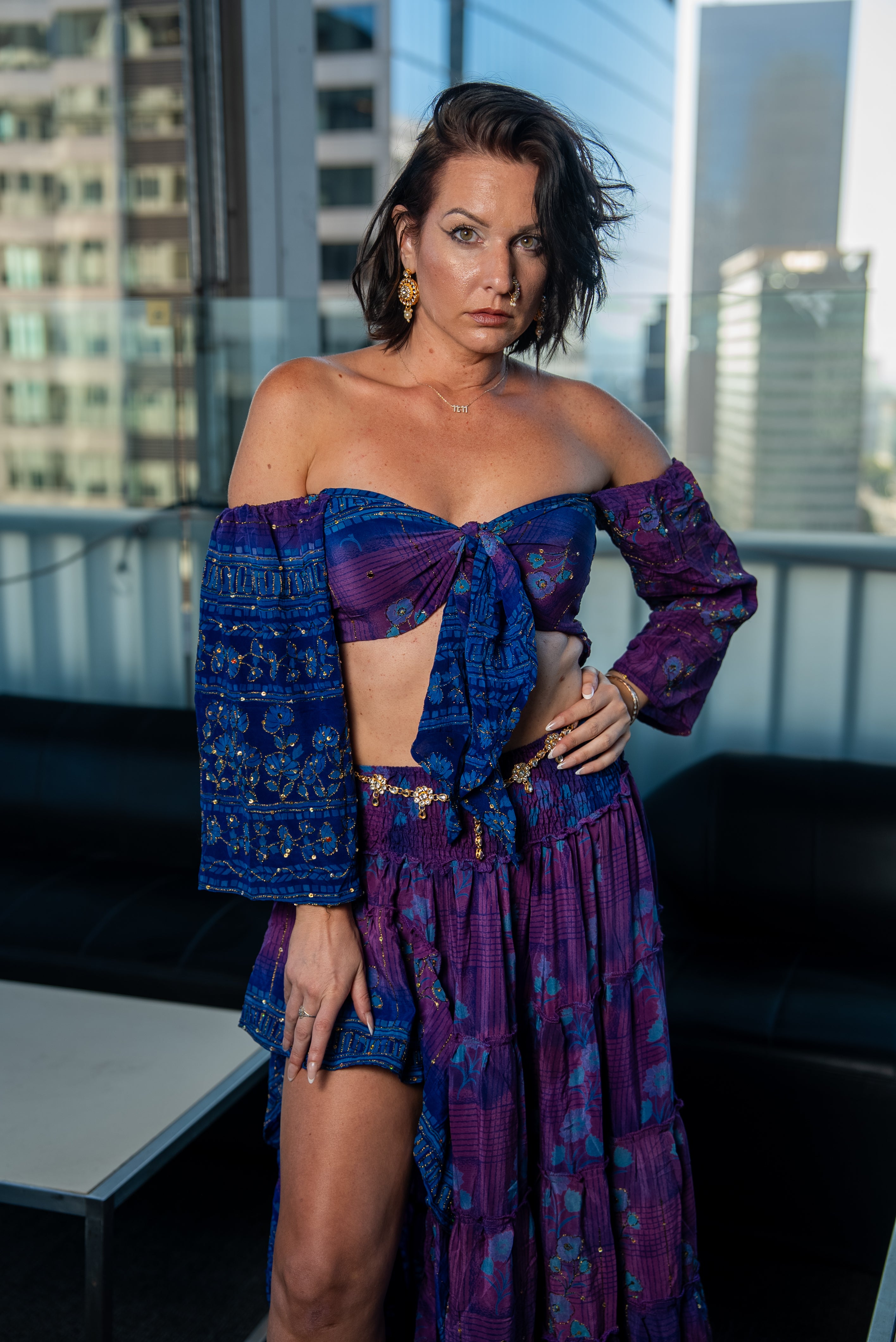 Cosmic Violet Bollywood Set