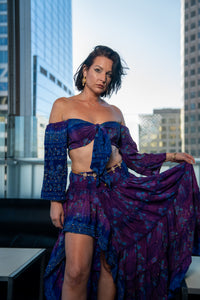 Cosmic Violet Bollywood Set