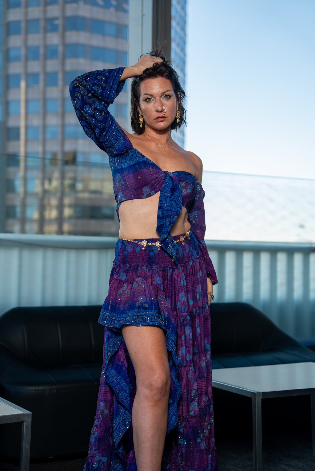 Cosmic Violet Bollywood Set