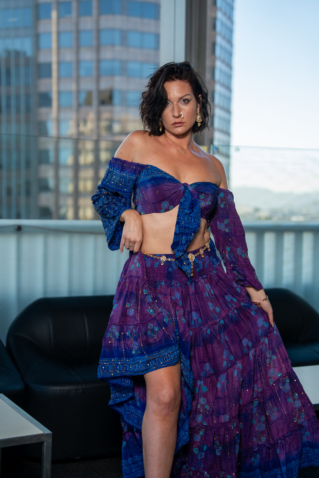 Cosmic Violet Bollywood Set