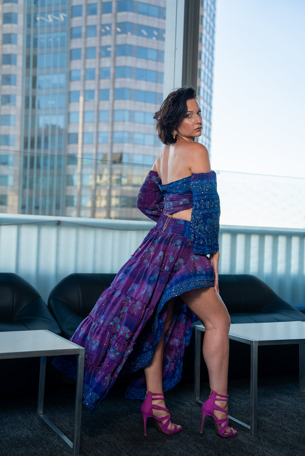 Cosmic Violet Bollywood Set