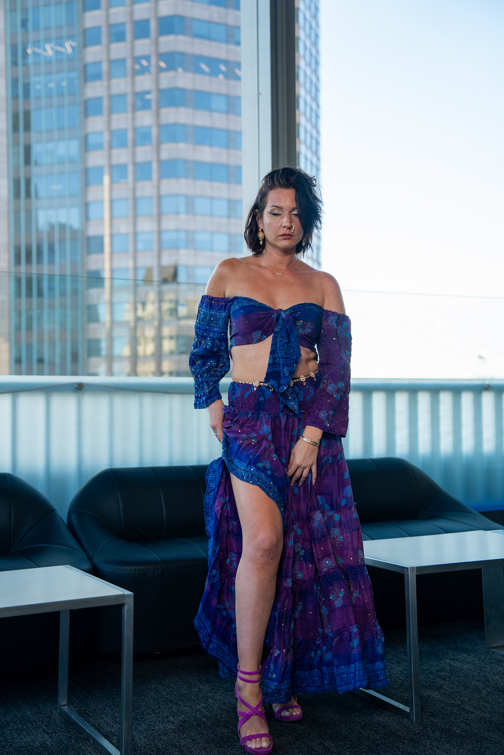 Cosmic Violet Bollywood Set