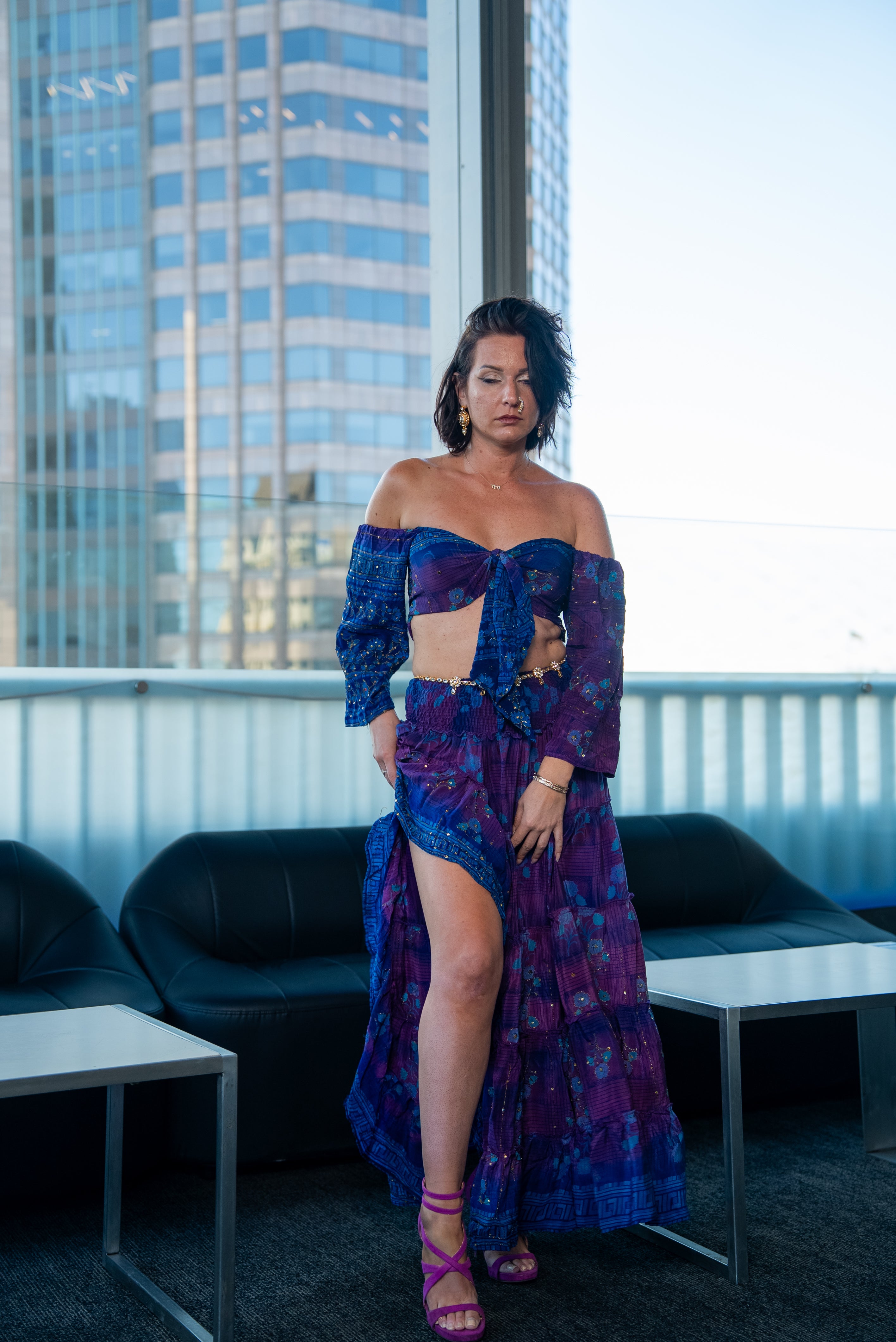 Cosmic Violet Bollywood Set