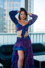 Load image into Gallery viewer, Cosmic Violet Bollywood Set
