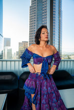 Load image into Gallery viewer, Cosmic Violet Bollywood Set
