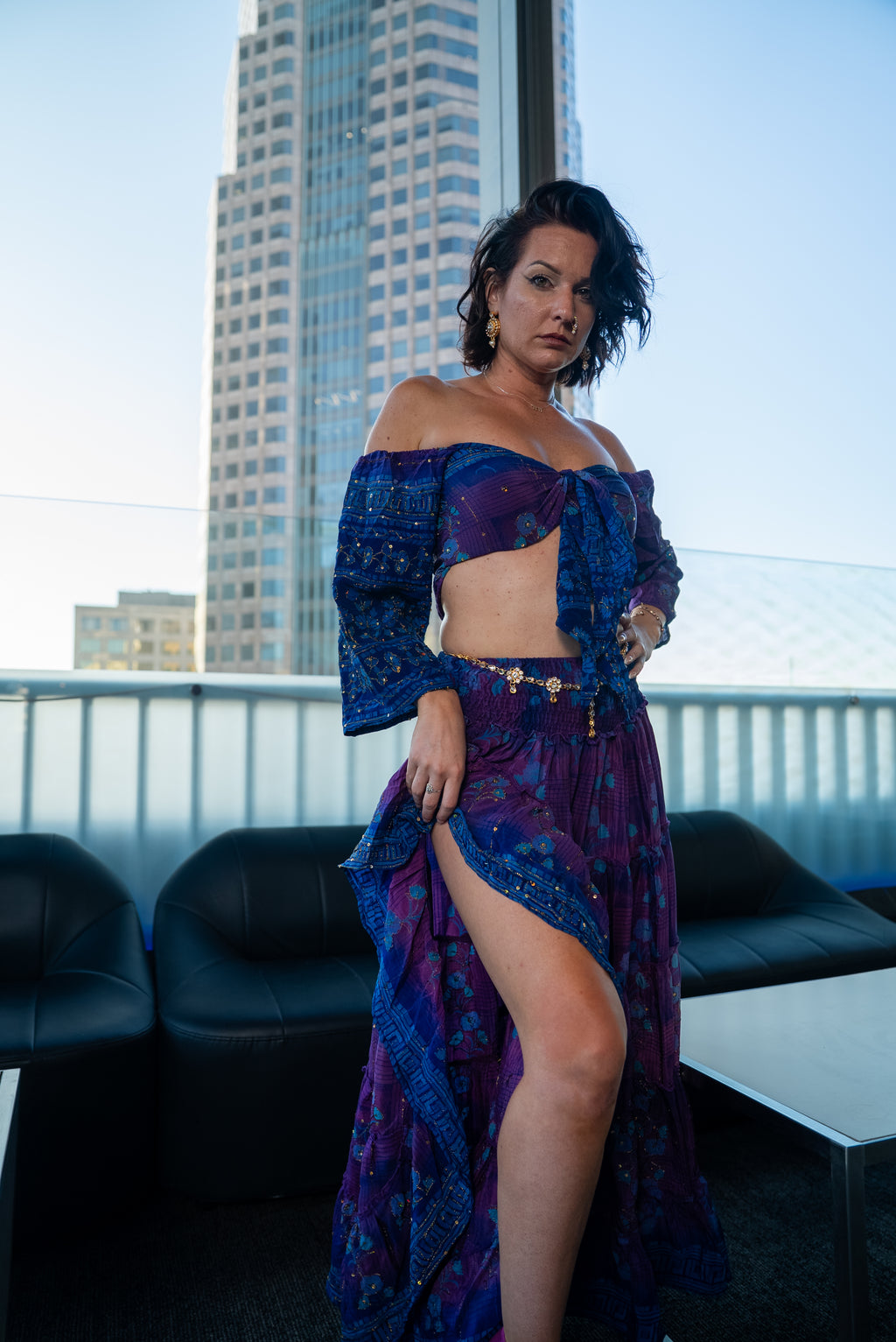 Cosmic Violet Bollywood Set