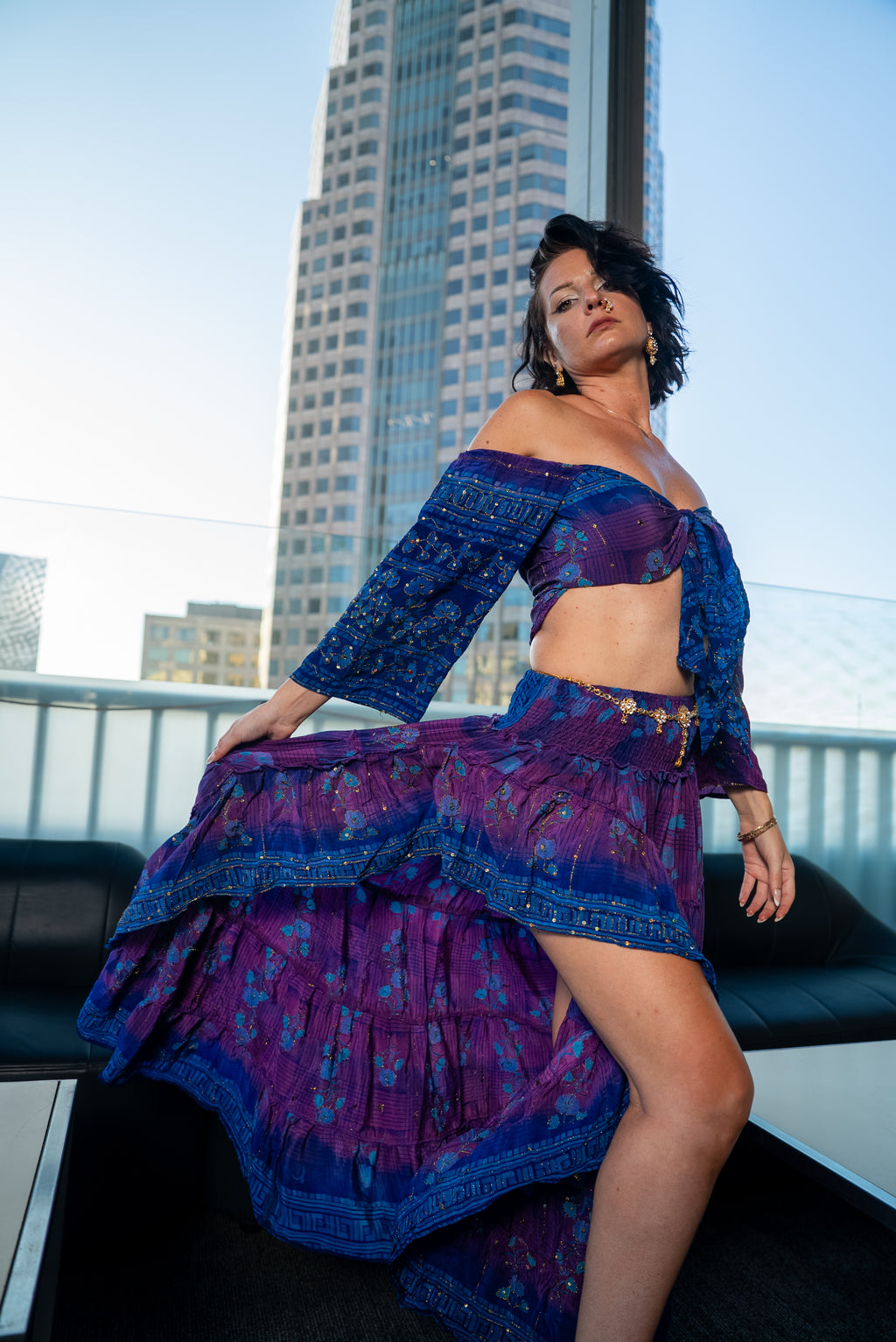 Cosmic Violet Bollywood Set