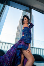 Load image into Gallery viewer, Cosmic Violet Bollywood Set
