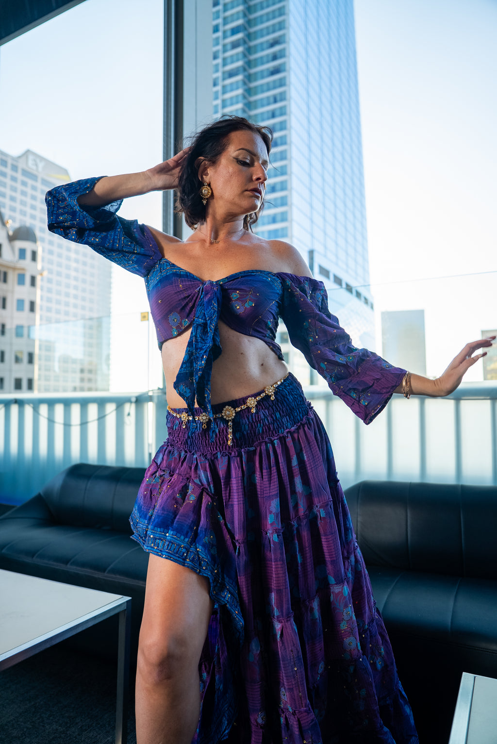Cosmic Violet Bollywood Set