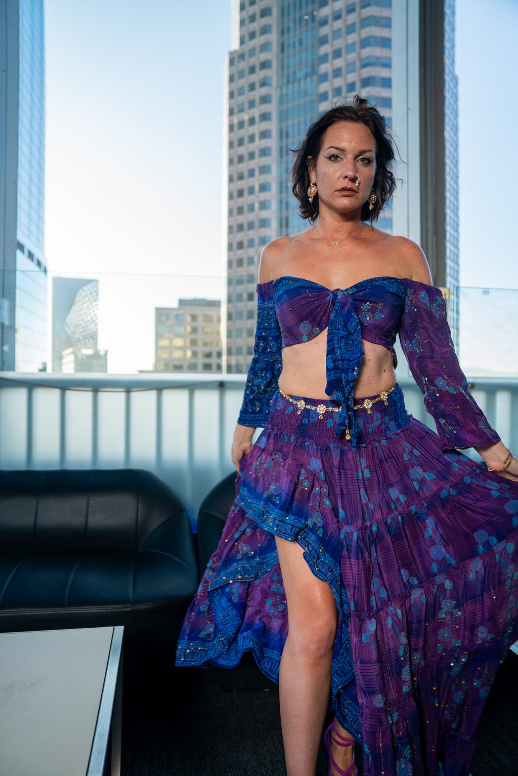 Cosmic Violet Bollywood Set