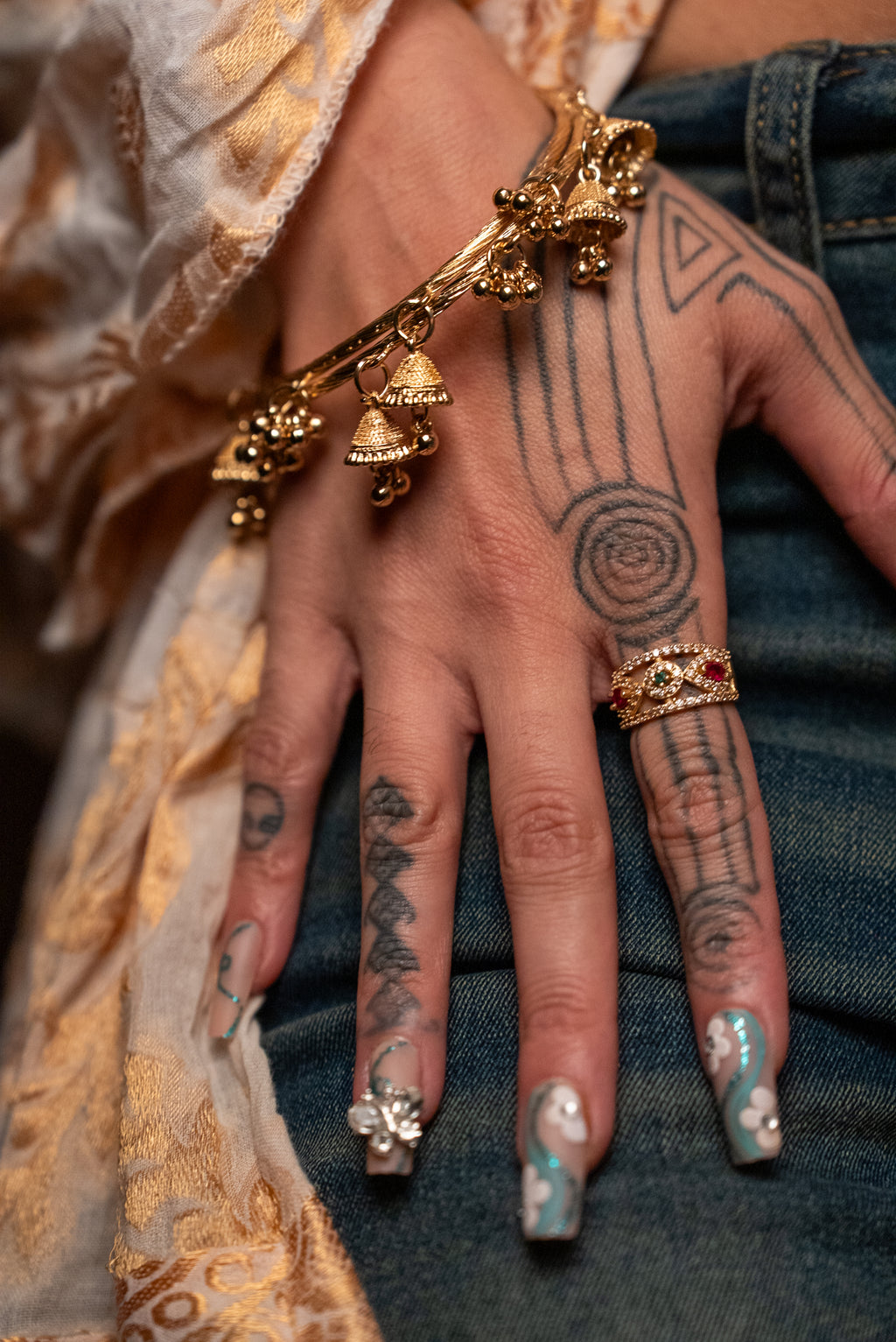 Royal Rani Adjustable Ring