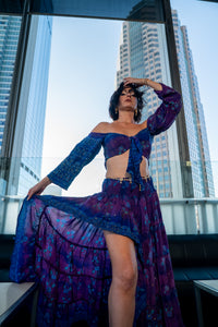 Cosmic Violet Bollywood Set