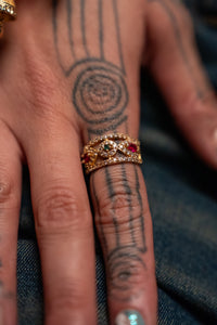 Royal Rani Adjustable Ring