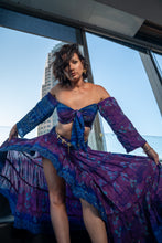 Load image into Gallery viewer, Cosmic Violet Bollywood Set

