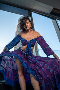 Cosmic Violet Bollywood Set