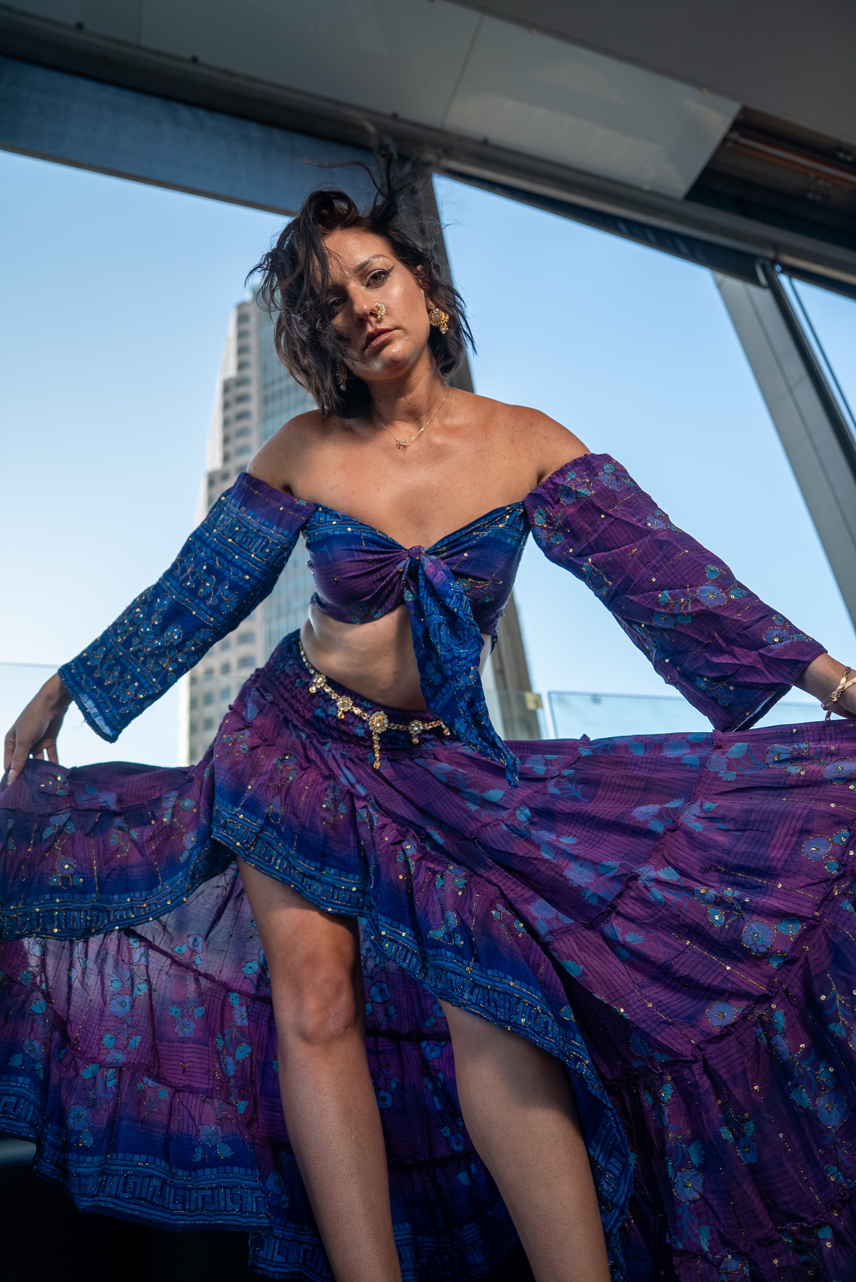 Cosmic Violet Bollywood Set